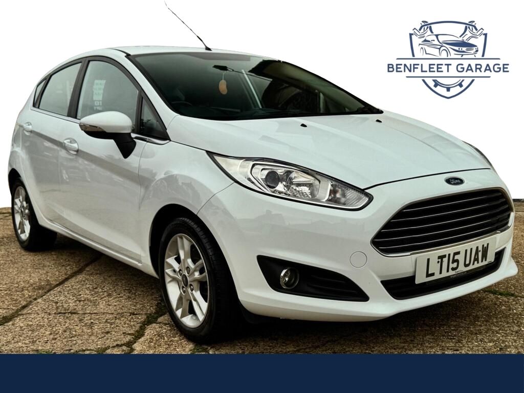 White 2015 Ford Fiesta for sale at Benfleet Garage